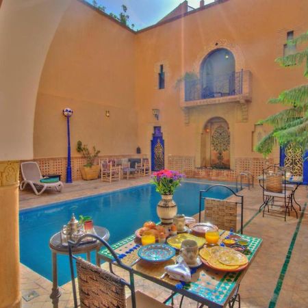 Riad La Villa Bleue & Spa Marrakesch Exterior foto