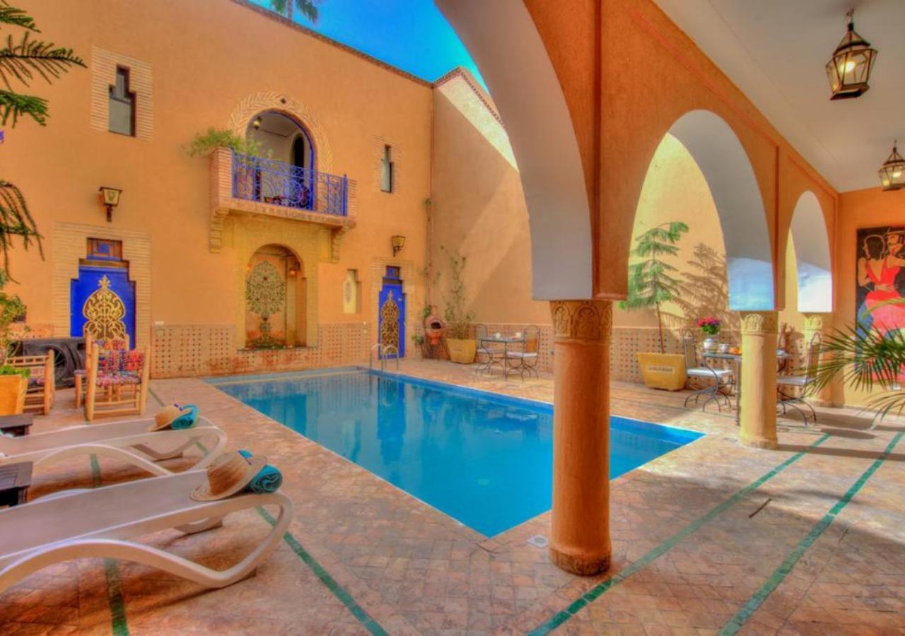 Riad La Villa Bleue & Spa Marrakesch Exterior foto