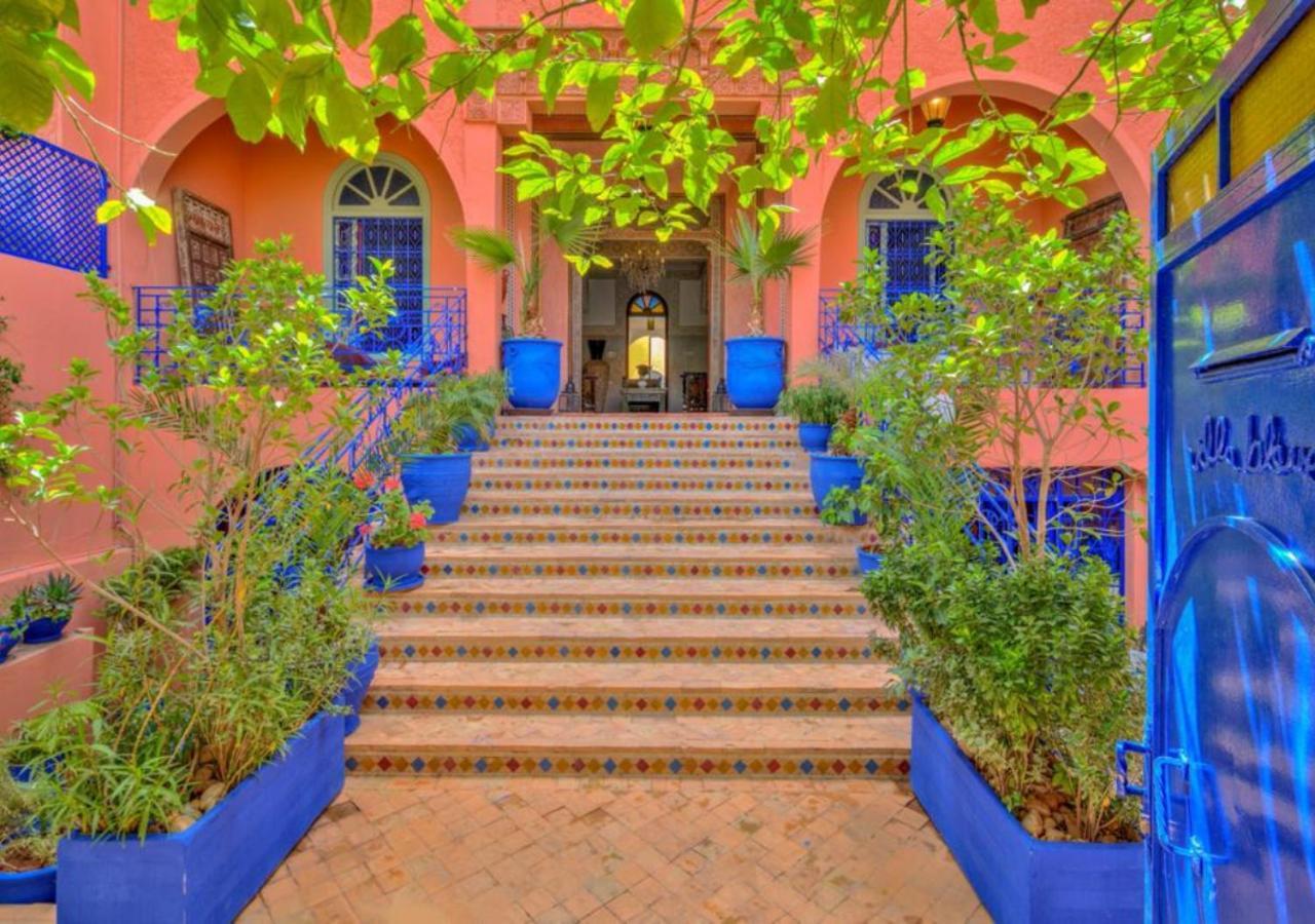 Riad La Villa Bleue & Spa Marrakesch Exterior foto